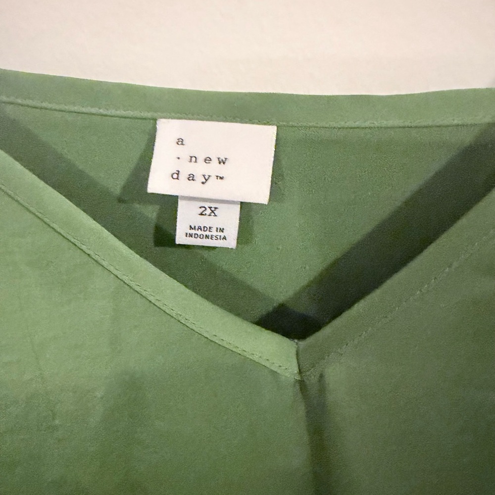 a new day Green Slip Dress - Picture 6 of 6